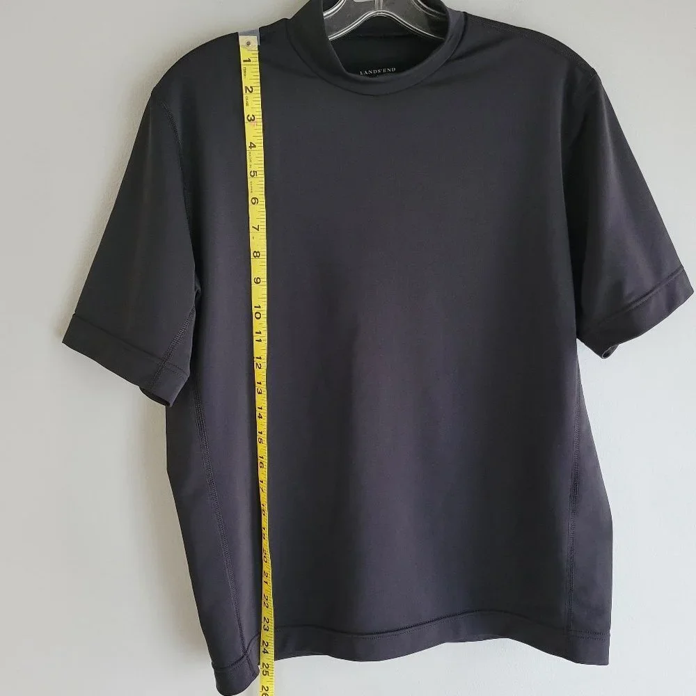 Lands End Sun Protection Shirt Size —Black - Picture 3 of 6